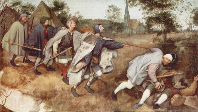 Pieter Bruegel Blind Leading the Blind